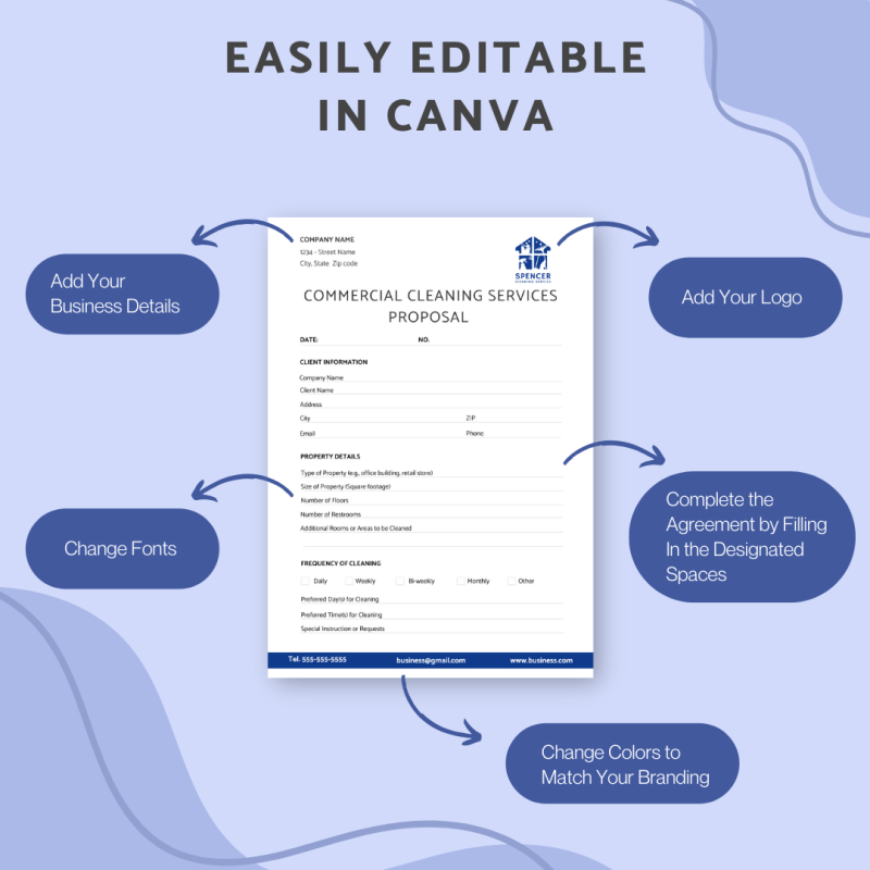 Cleaning Business Document Bundle - Image 3