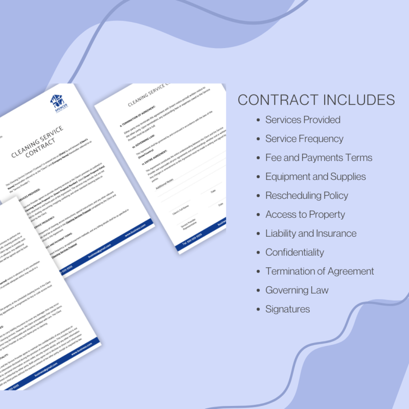 Cleaning Business Document Bundle - Image 7